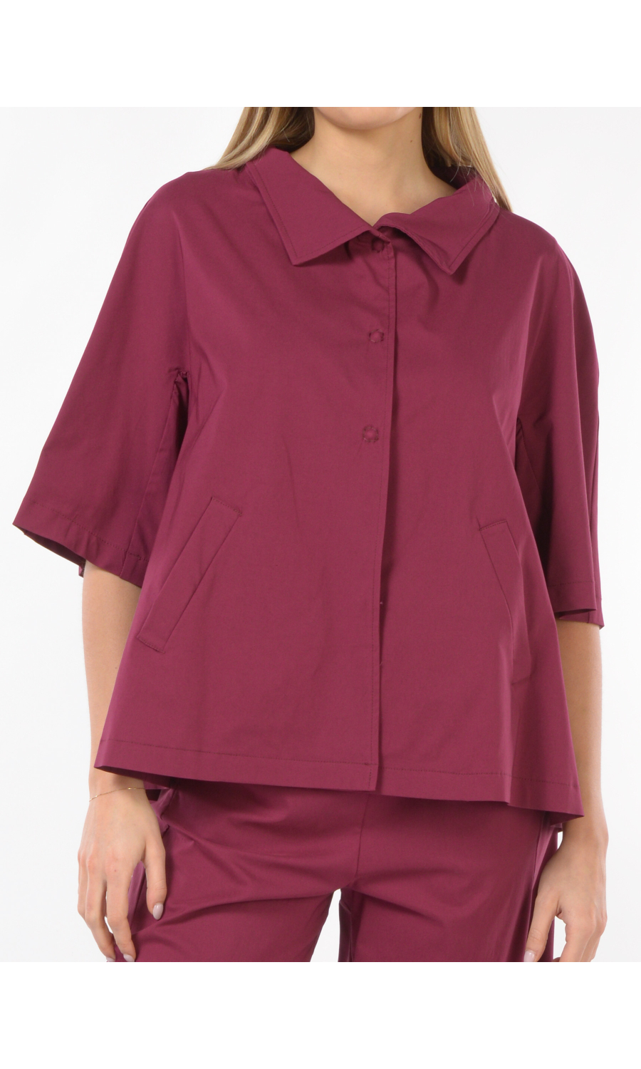 giacca da donna Jurere in tessuto tecnico a manica corta