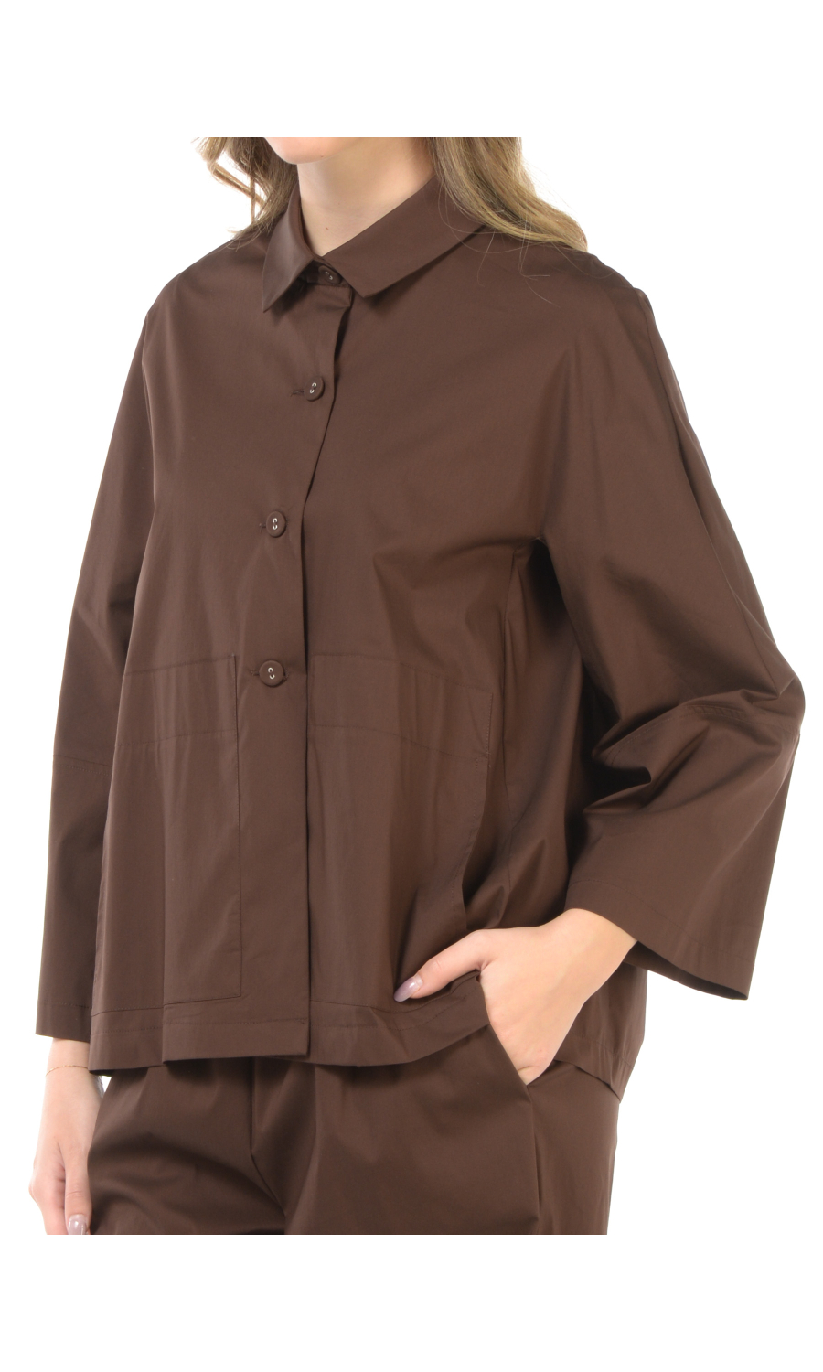 giacca da donna Jurere con colletto e tasche