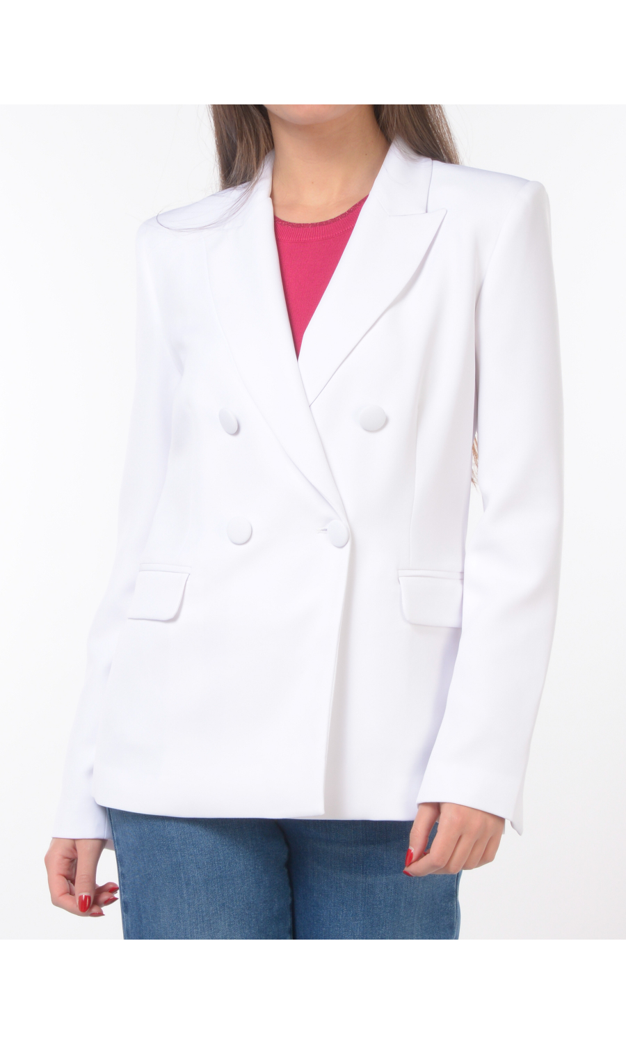 giacca da donna Liu Jo Slim Fit a doppiopetto