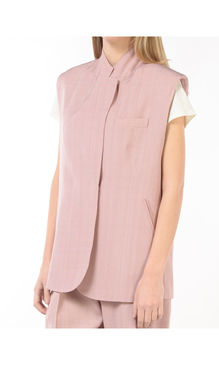 giacca da donna Meimeij oversize senza maniche