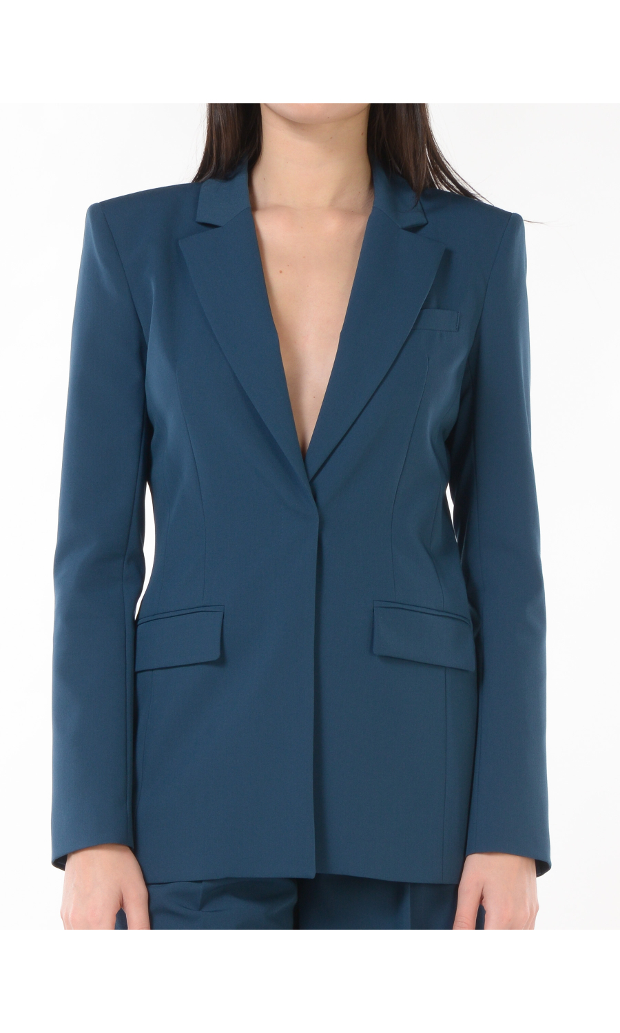 giacca da donna Patrizia Pepe Slim Fit a monopetto