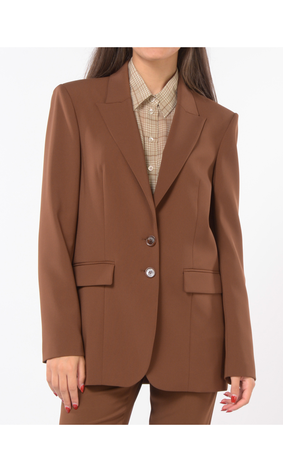 giacca da donna Patrizia Pepe Essential a monopetto