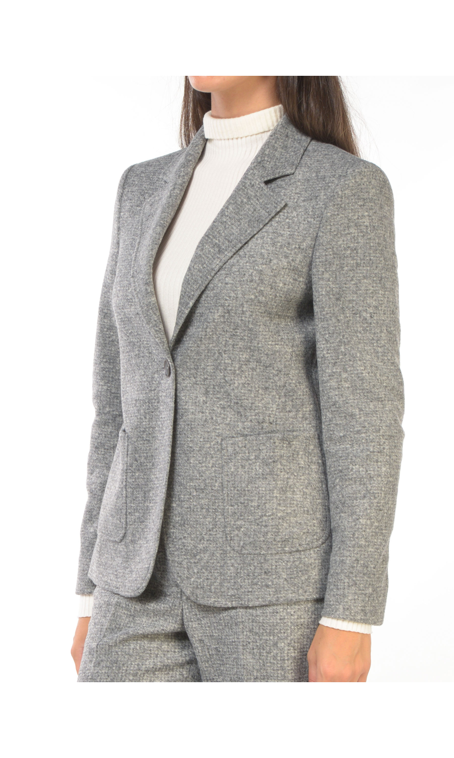 giacca da donna Seventy in maglia effetto melange
