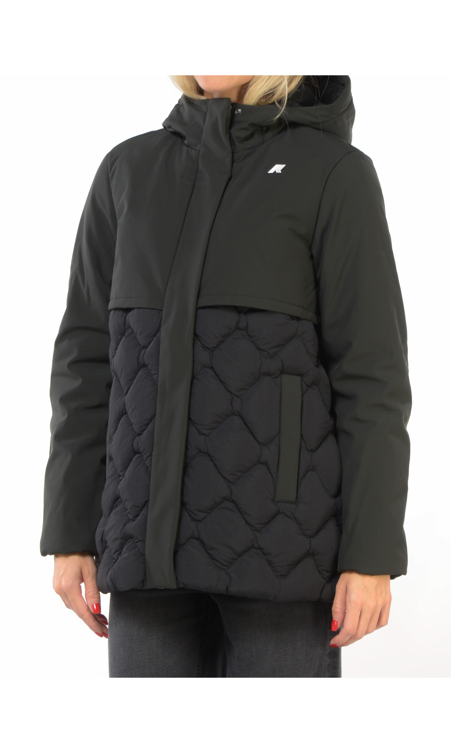 giaccone da donna K Way Siphane Hybrid Warm Shell imbottito