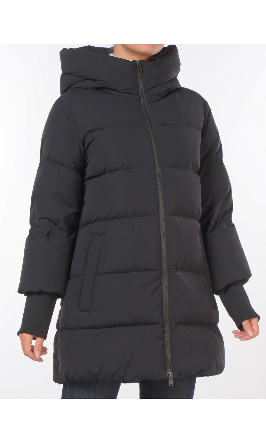 giaccone da donna Woolrich Cloud Madison con finitura opaca