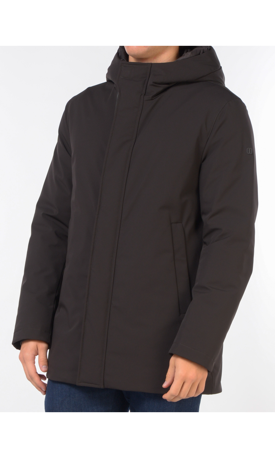 giaccone da uomo Duno imbottito con cappuccio