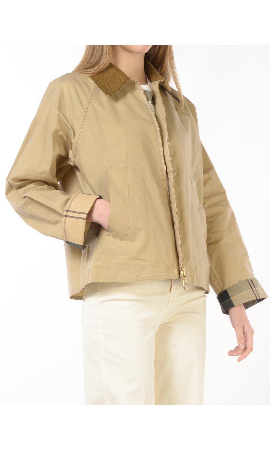 giubbino da donna Barbour Catlin Casual con colletto