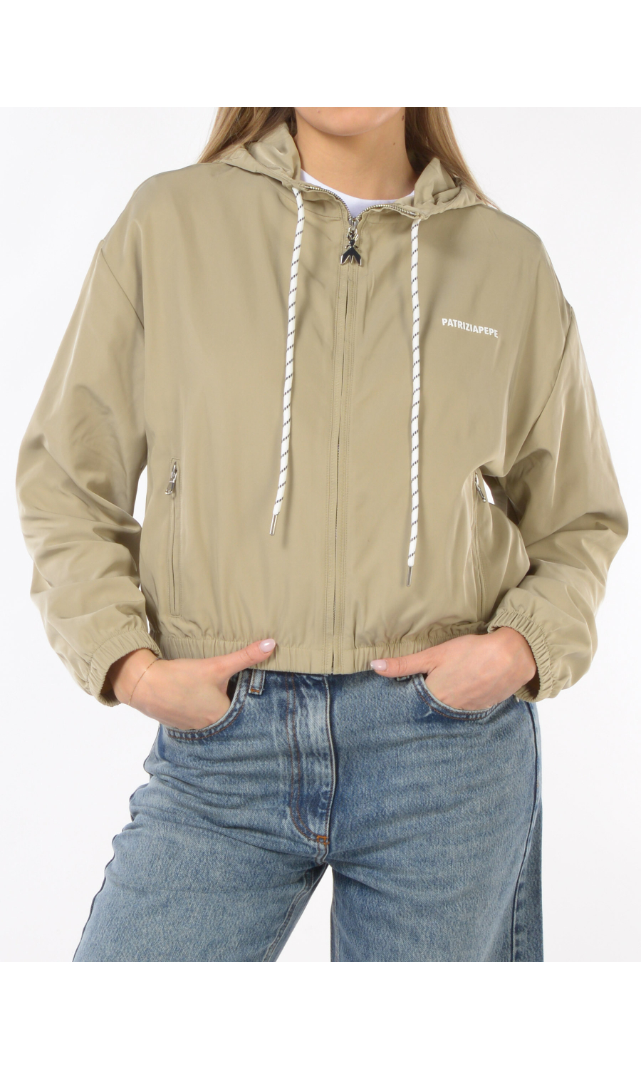 giubbino da donna Patrizia Pepe bomber con cappuccio