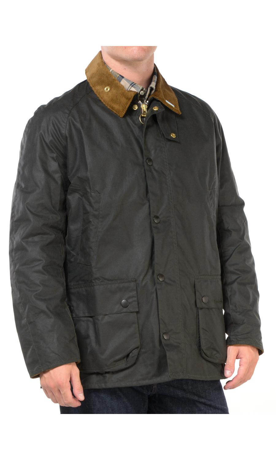 giubbino da uomo Barbour icon ashby wax jacket