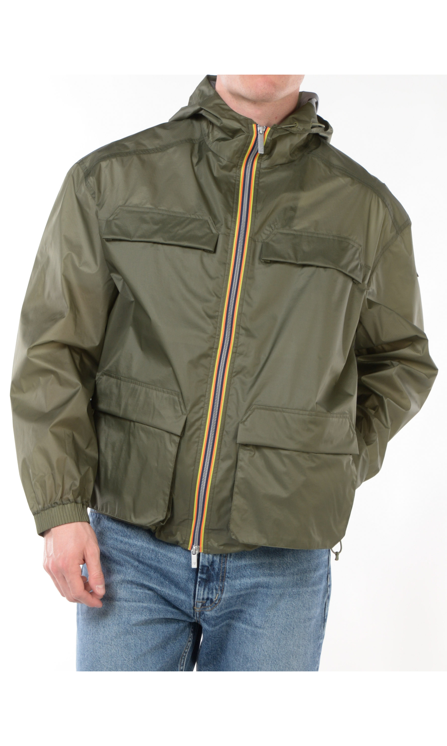 giubbino da uomo K Way clad extra light