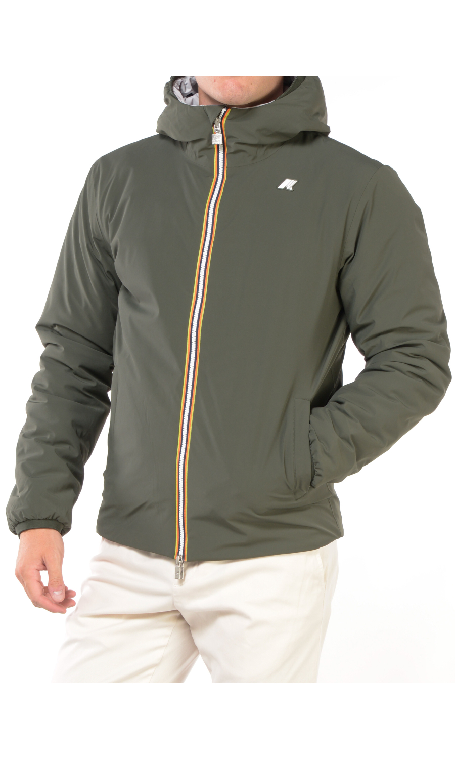 giubbino da uomo K Way Jack St Warm reversibile