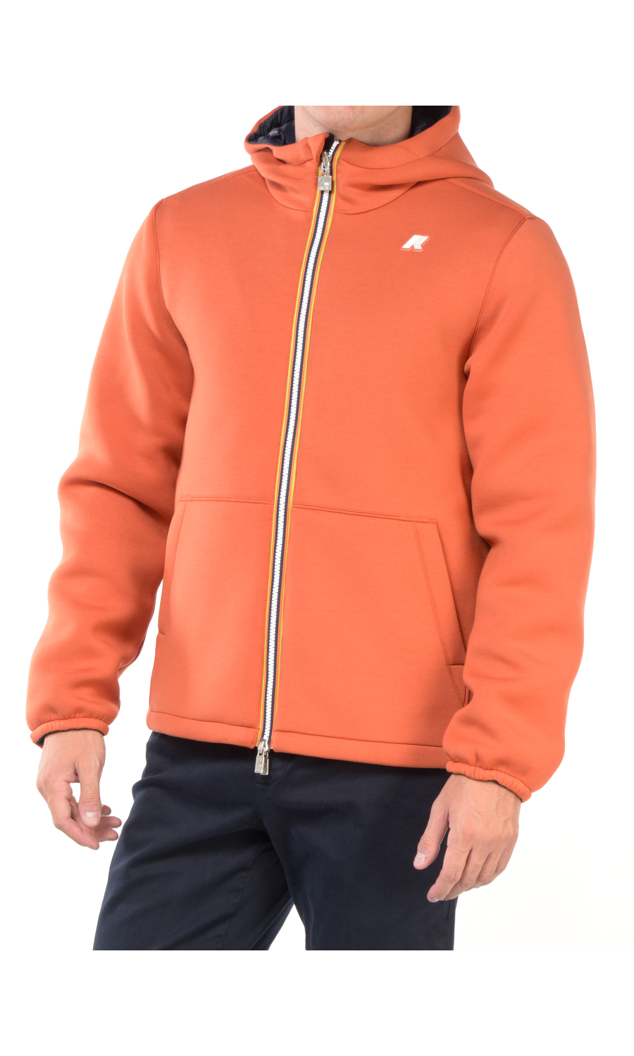 giubbino da uomo K Way Jack Spacer Nylon reversibile