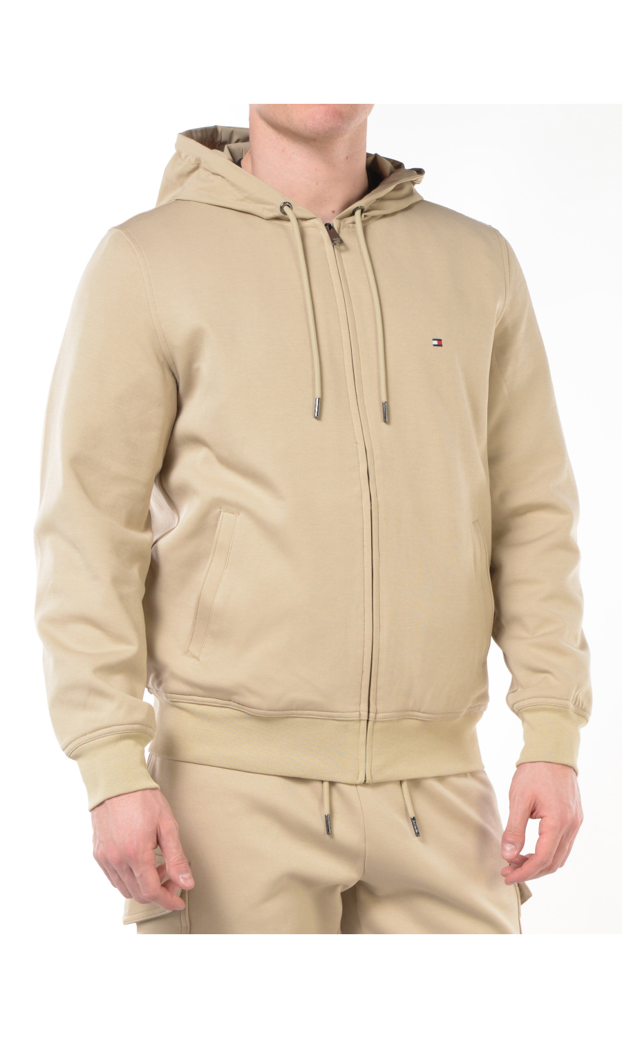 giubbino da uomo Tommy Hilfiger reversibile con cappuccio