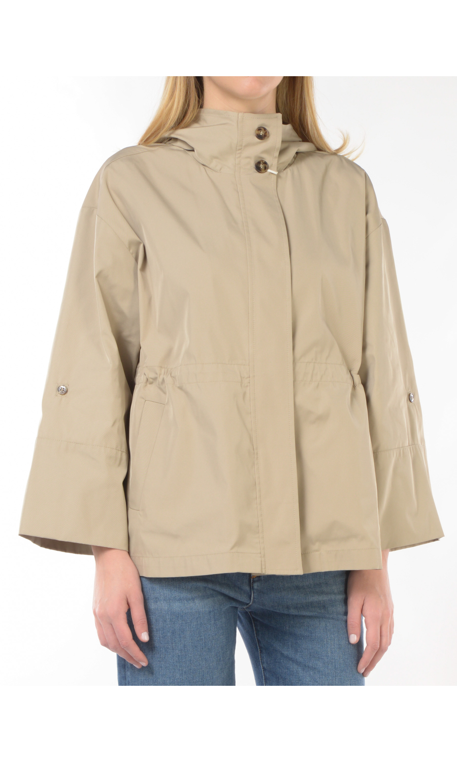 impermeabile da donna Emme By Marella con cappuccio e coulisse