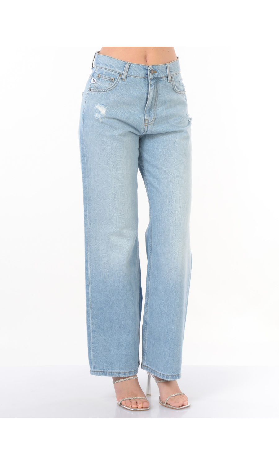 jeans da donna Aniye By Straight Olly con rotture