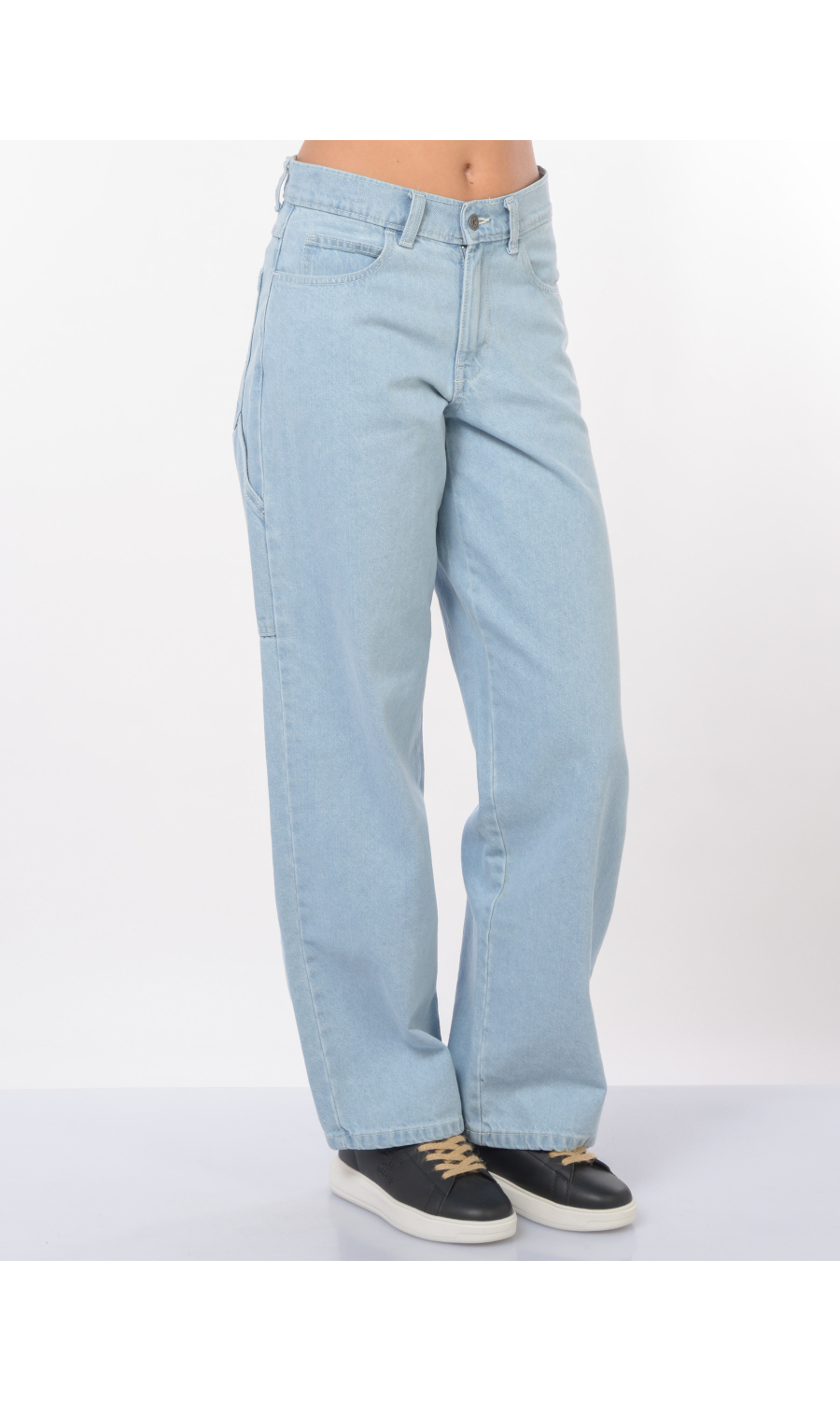 jeans da donna Dickies ampio delave'