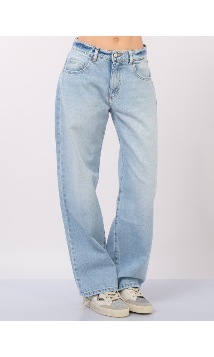 jeans da donna Icon Denim Bea con rotture