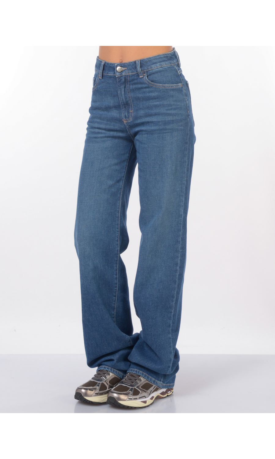 jeans da donna Icon Denim cinque tasche stone washed