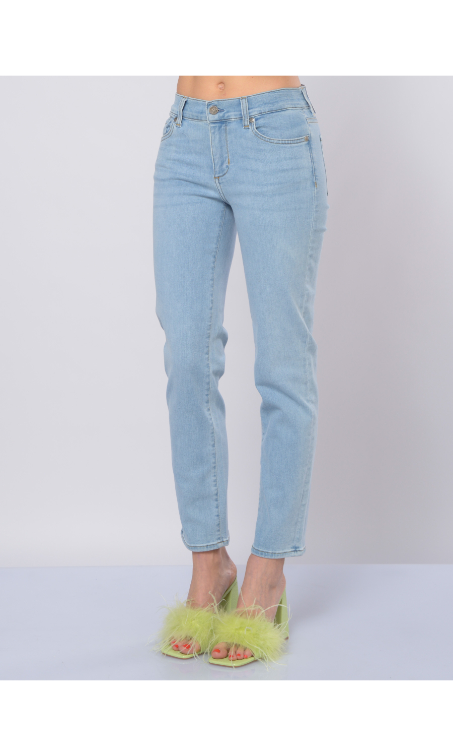 jeans da donna Liu Jo Slim Ankle con strass