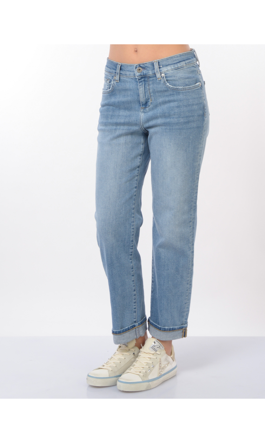 jeans da donna Liu Jo Boy Fit con Low Waist