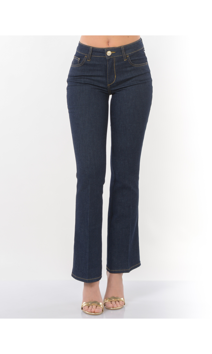 jeans da donna Liu Jo Boot cut con impunture