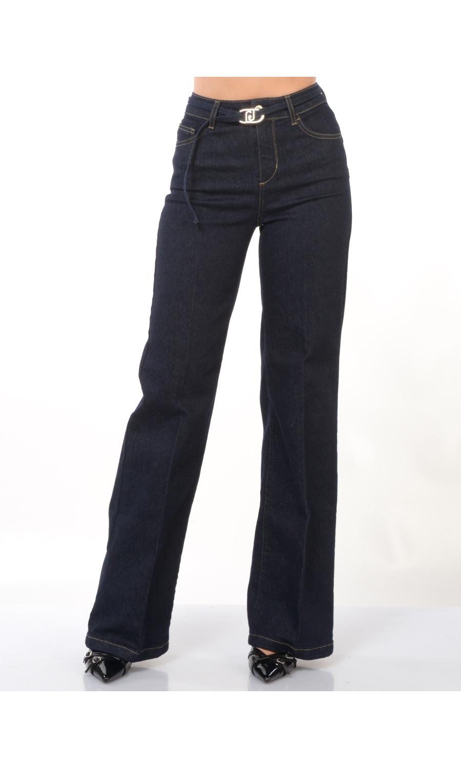 jeans da donna Liu Jo Good Flare con cintura