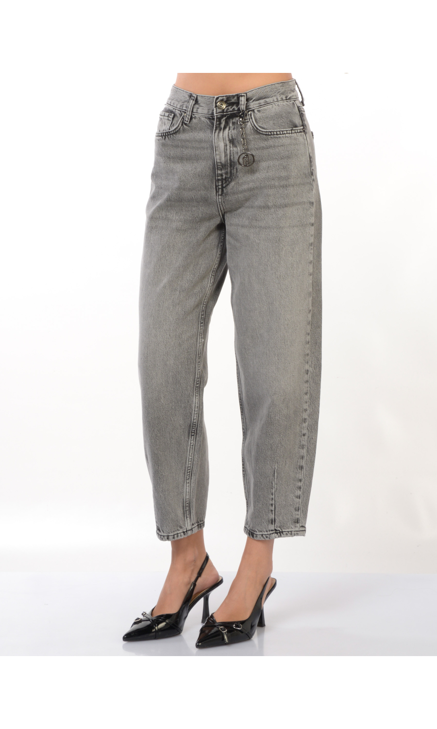 jeans da donna Liu Jo New Carrot con portachiavi