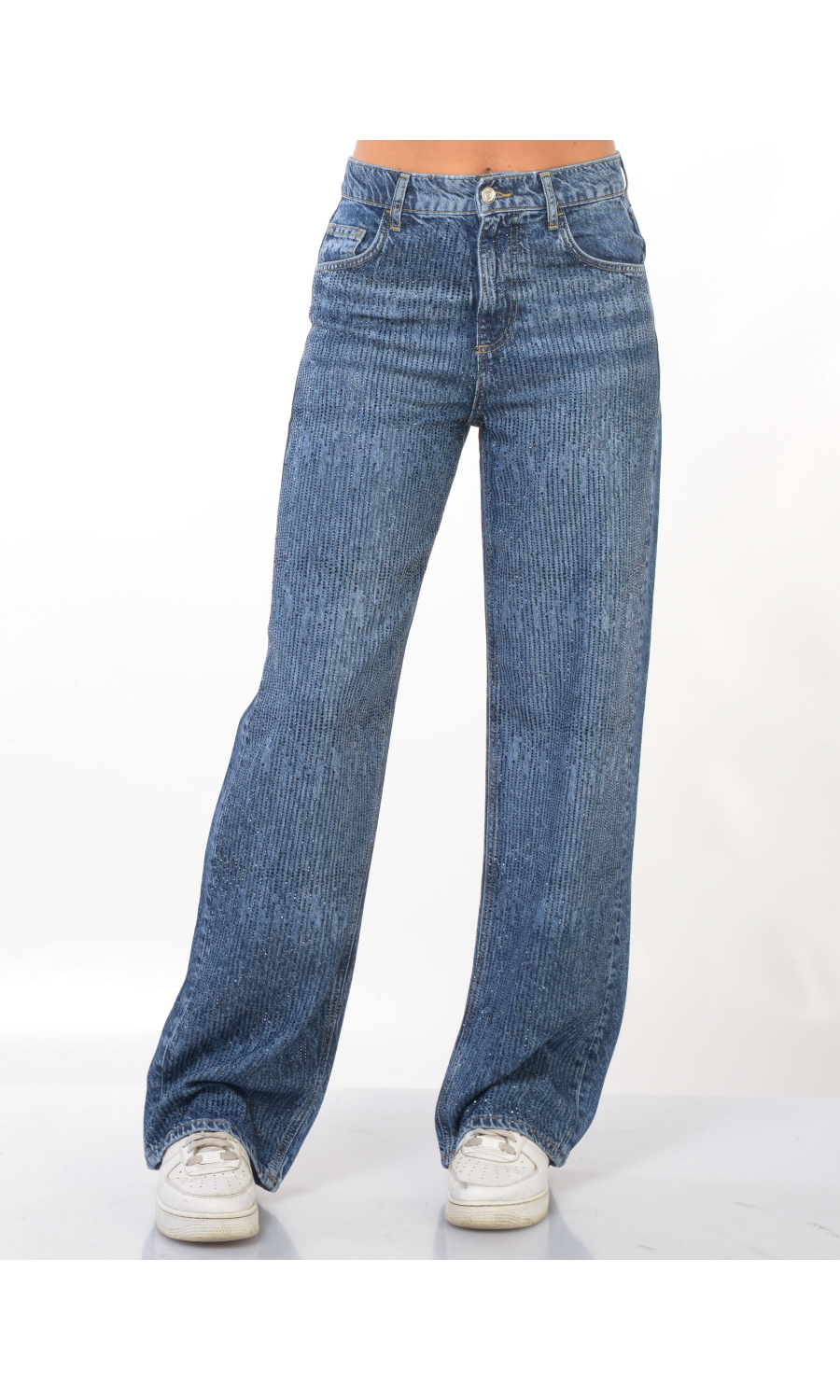 jeans da donna Liu Jo straight fit con strass