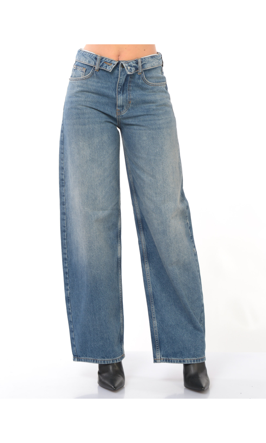 jeans da donna Liu Jo feat Elodie Dea con zip