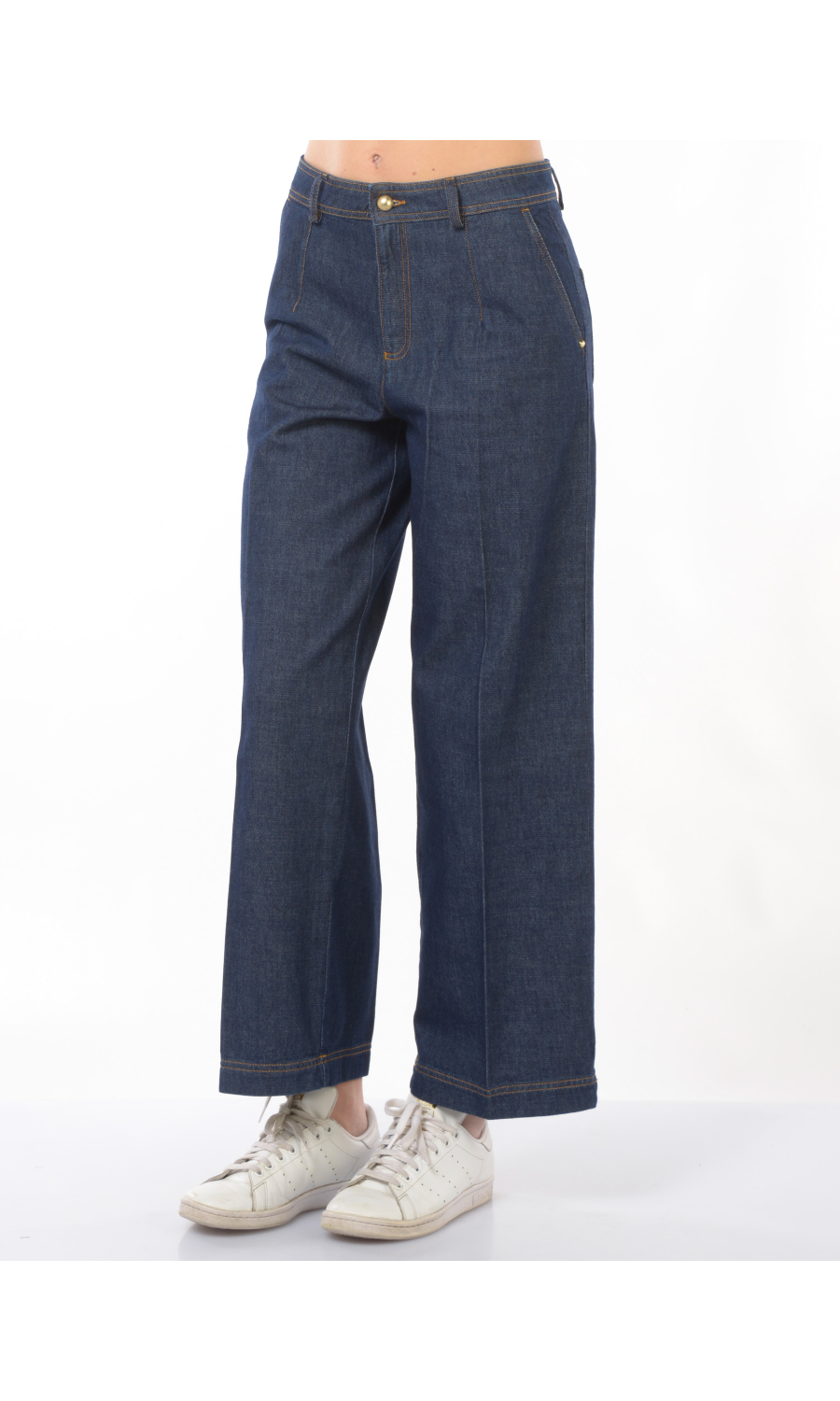 jeans da donna Nenette chino con impunture