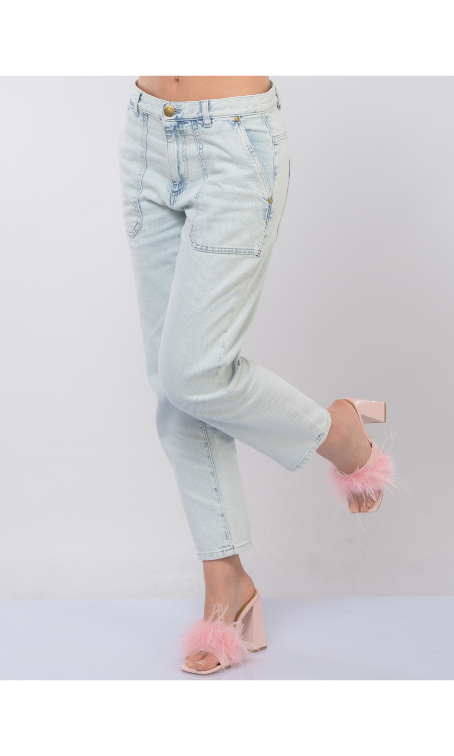 jeans da donna Pinko Cloe Chino con tasche