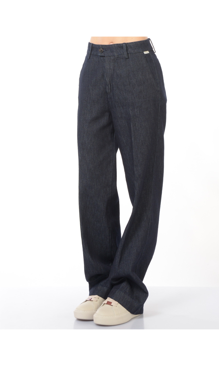 jeans da donna Roy Roger's Flare con lavaggio scuro