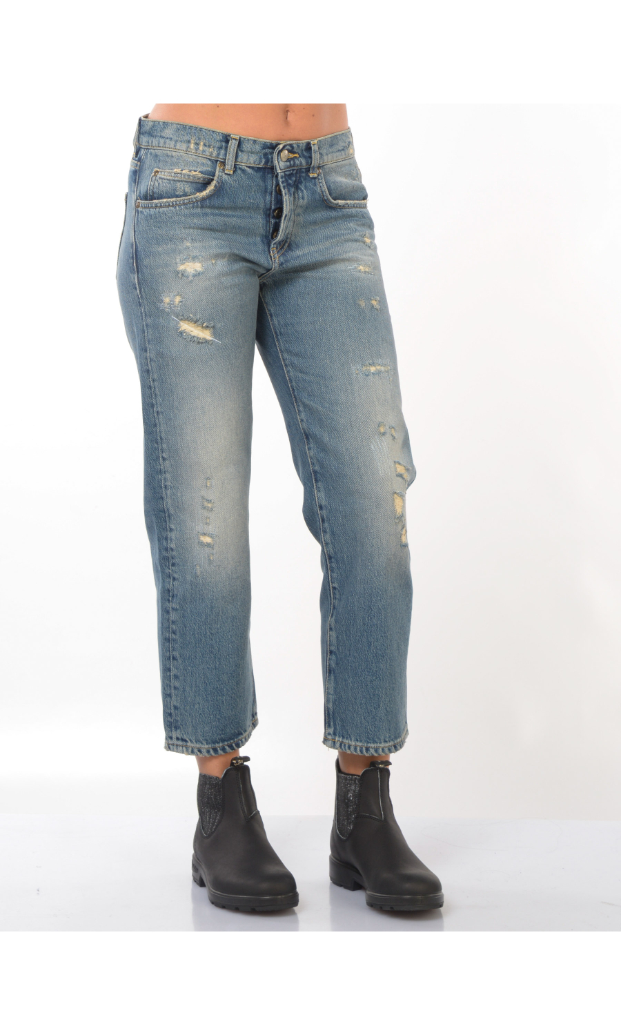 jeans da donna Roy Roger's Roxanne con rotture