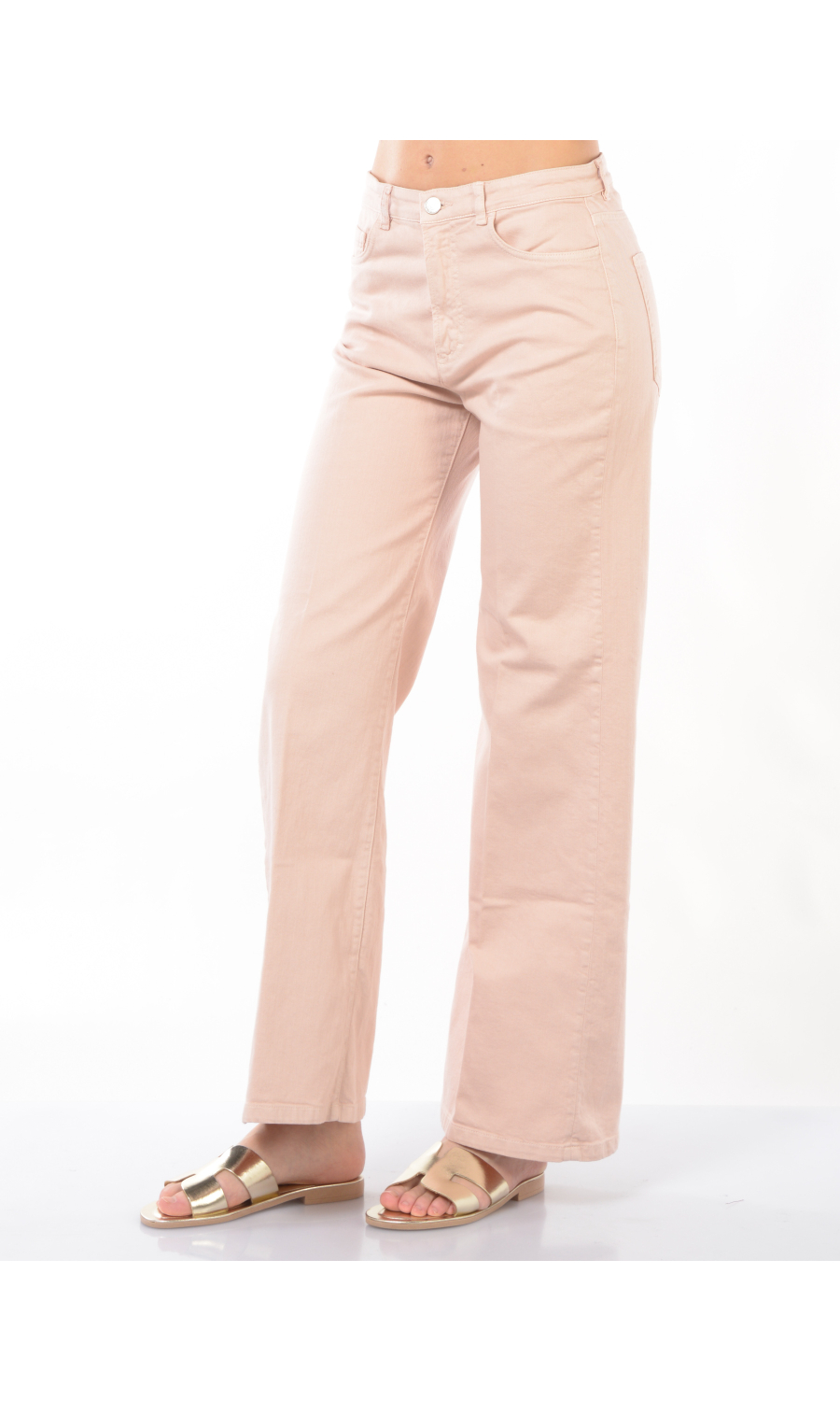 jeans da donna Seventy flare lavaggio rosa