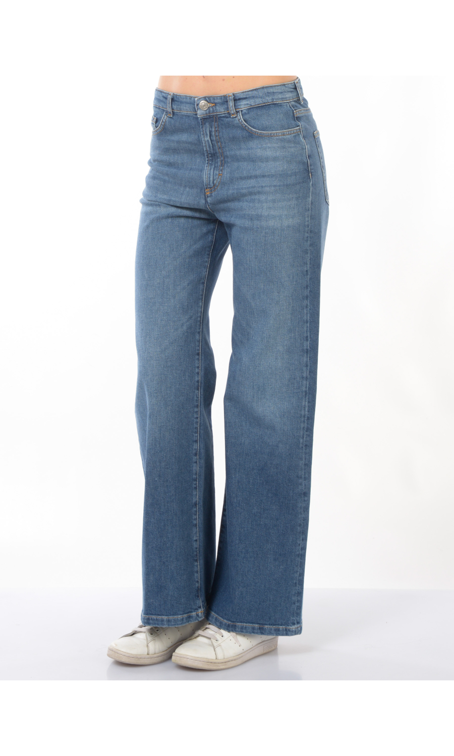 jeans da donna Seventy ampio cinque tasche