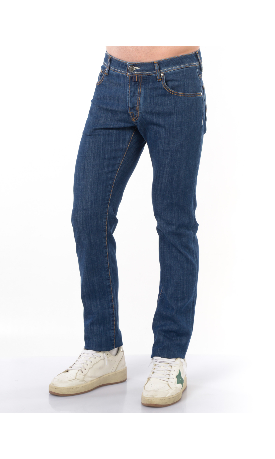 jeans da uomo Jacob Cohen Nick Slim con impunture