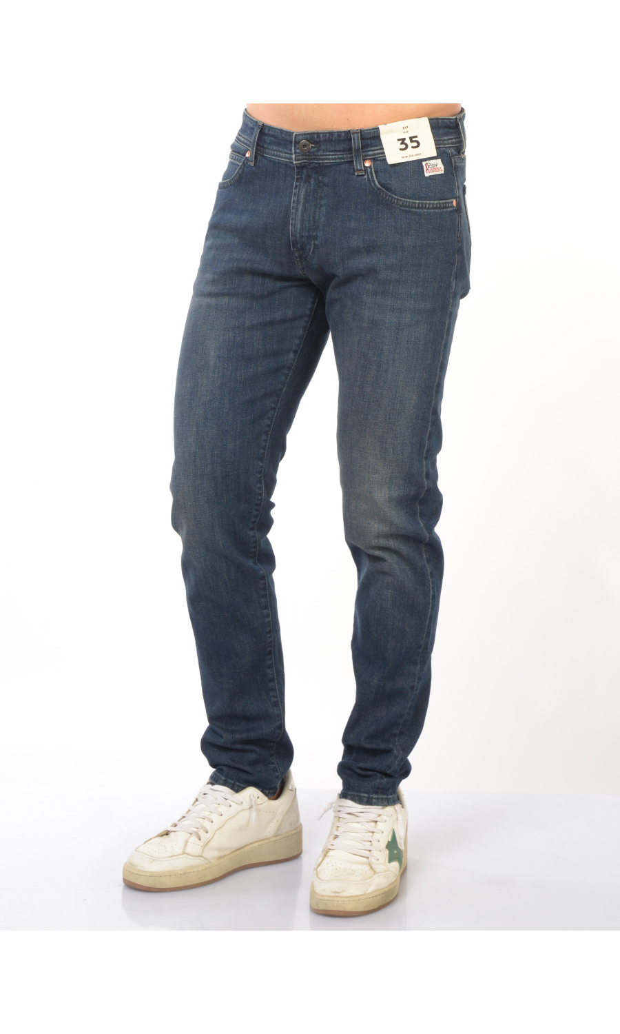 jeans da uomo Roy Roger's 517 cinque tasche Slim Fit