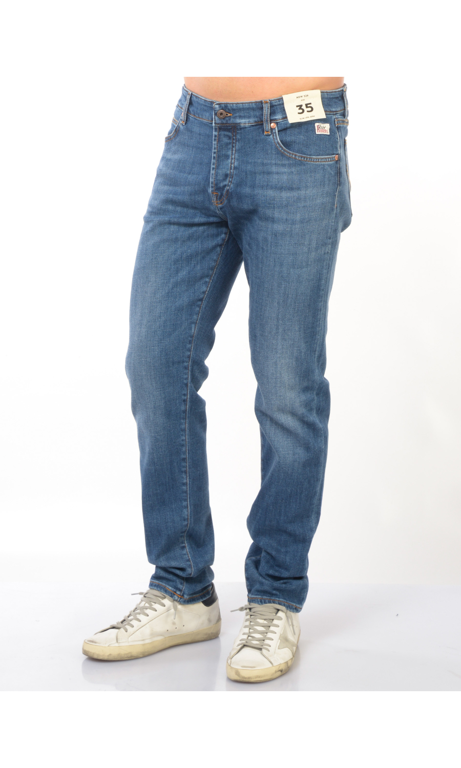 jeans da uomo Roy Roger's New 529 con slim fit