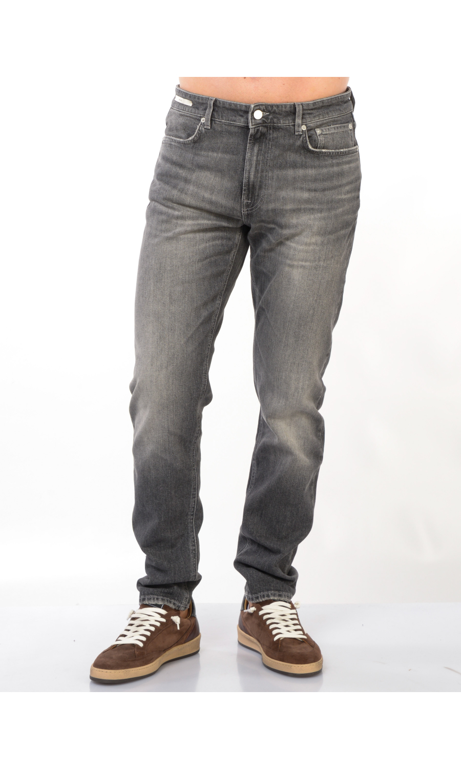 jeans da uomo Siviglia Palazzo grigio Slim Fit
