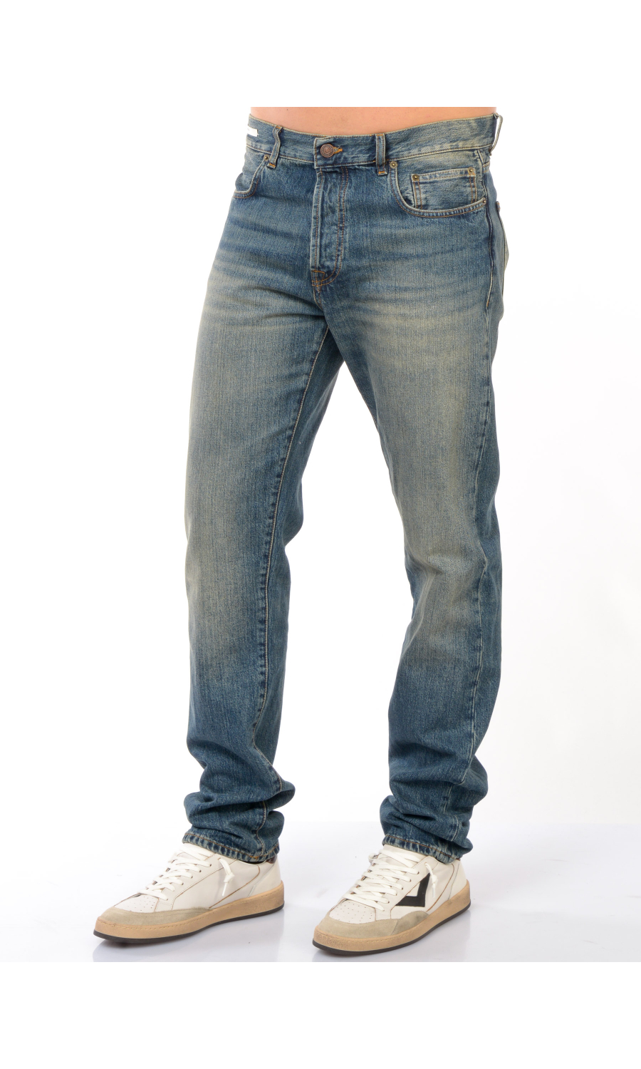 jeans da uomo Siviglia cinque tasche stone washed