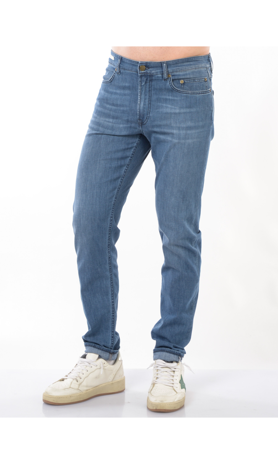 jeans da uomo Siviglia cinque tasche stone washed