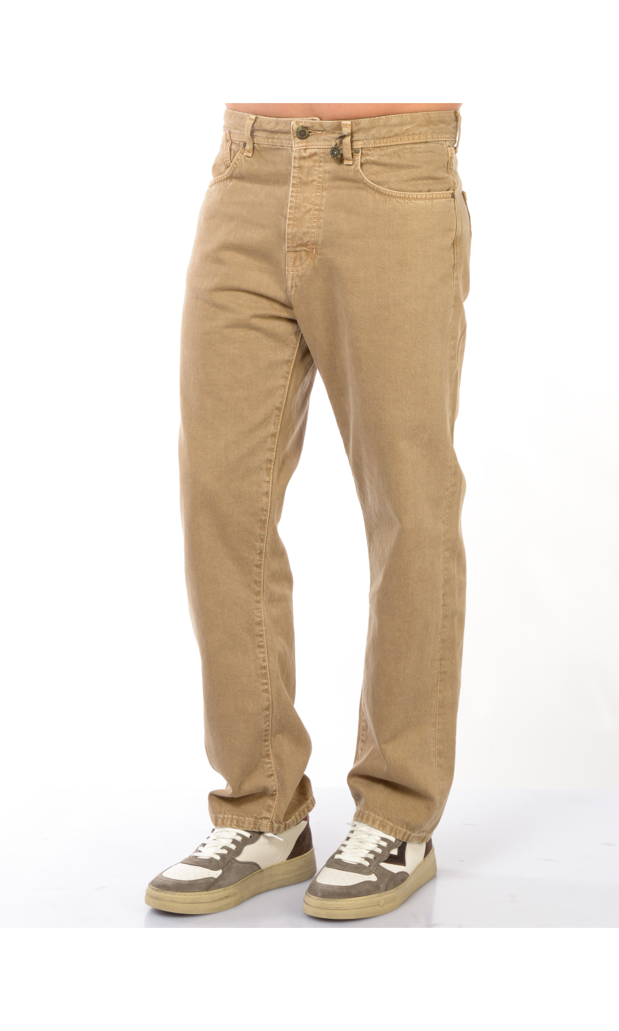pantalone da uomo Telacruda cinque tasche in cotone