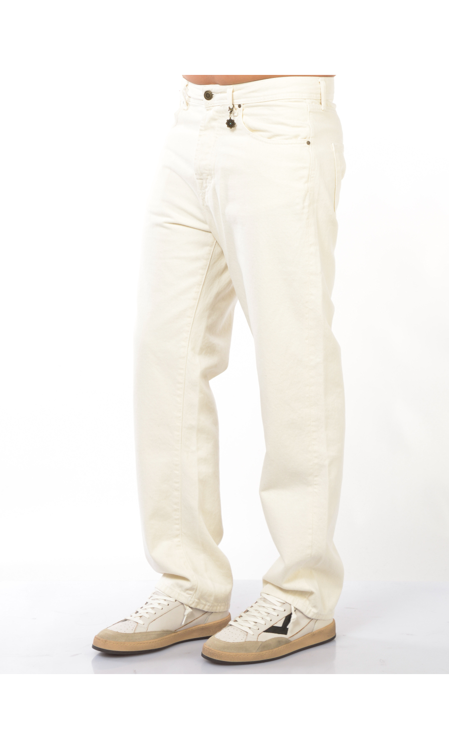 pantalone da uomo Telacruda cinque tasche in cotone
