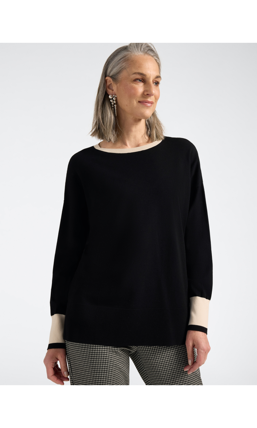 maglia da donna Elena Miro' girocollo in viscosa