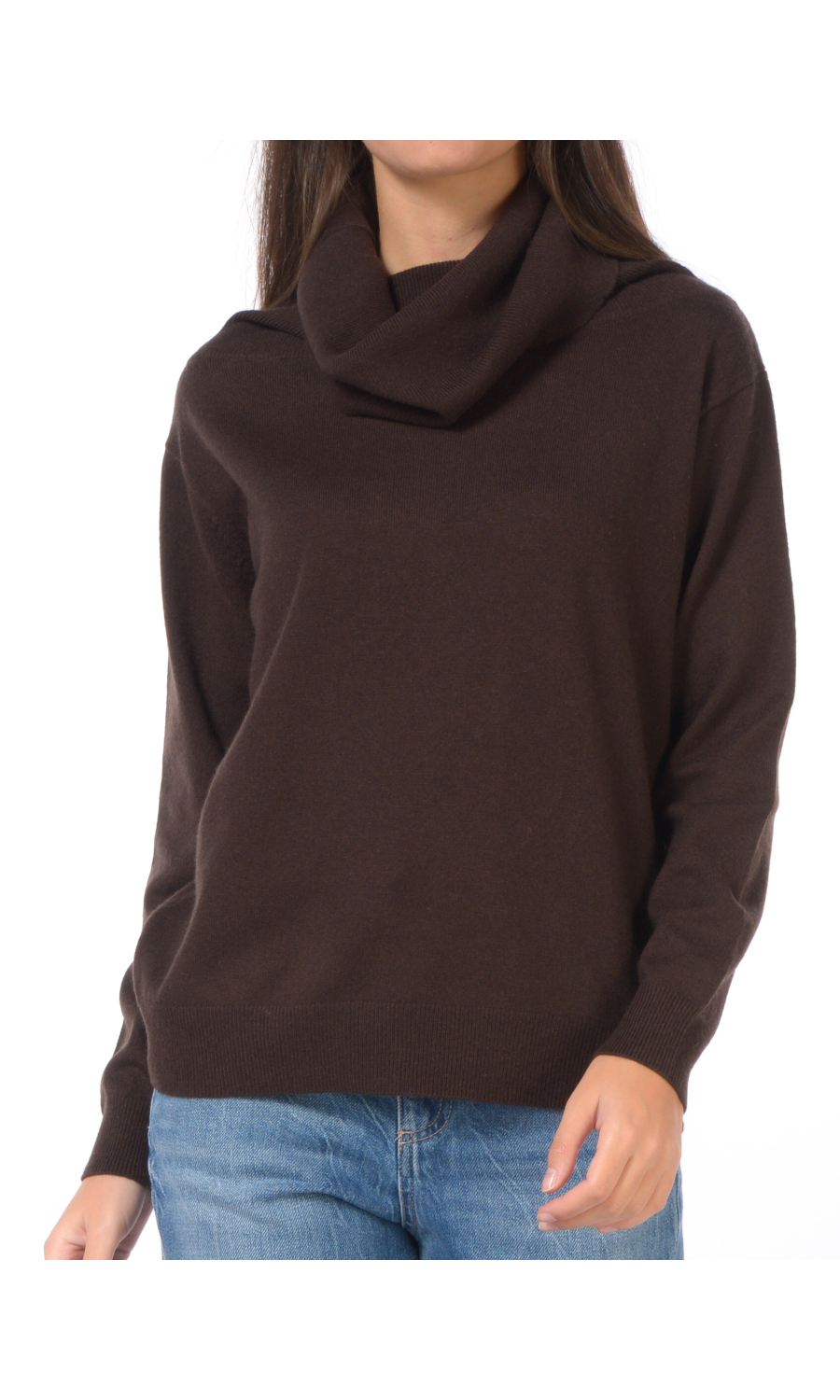 maglia da donna Icona By Kaos a manica lunga con scollo omerale