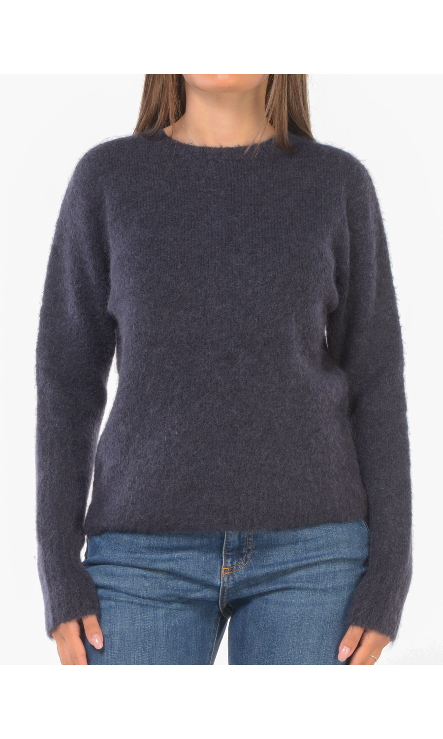 maglia da donna Kaos a girocollo in misto mohair
