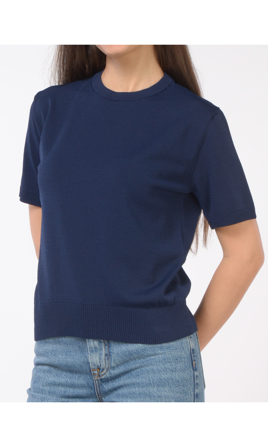 maglia da donna Patrizia Pepe a manica corta in viscosa