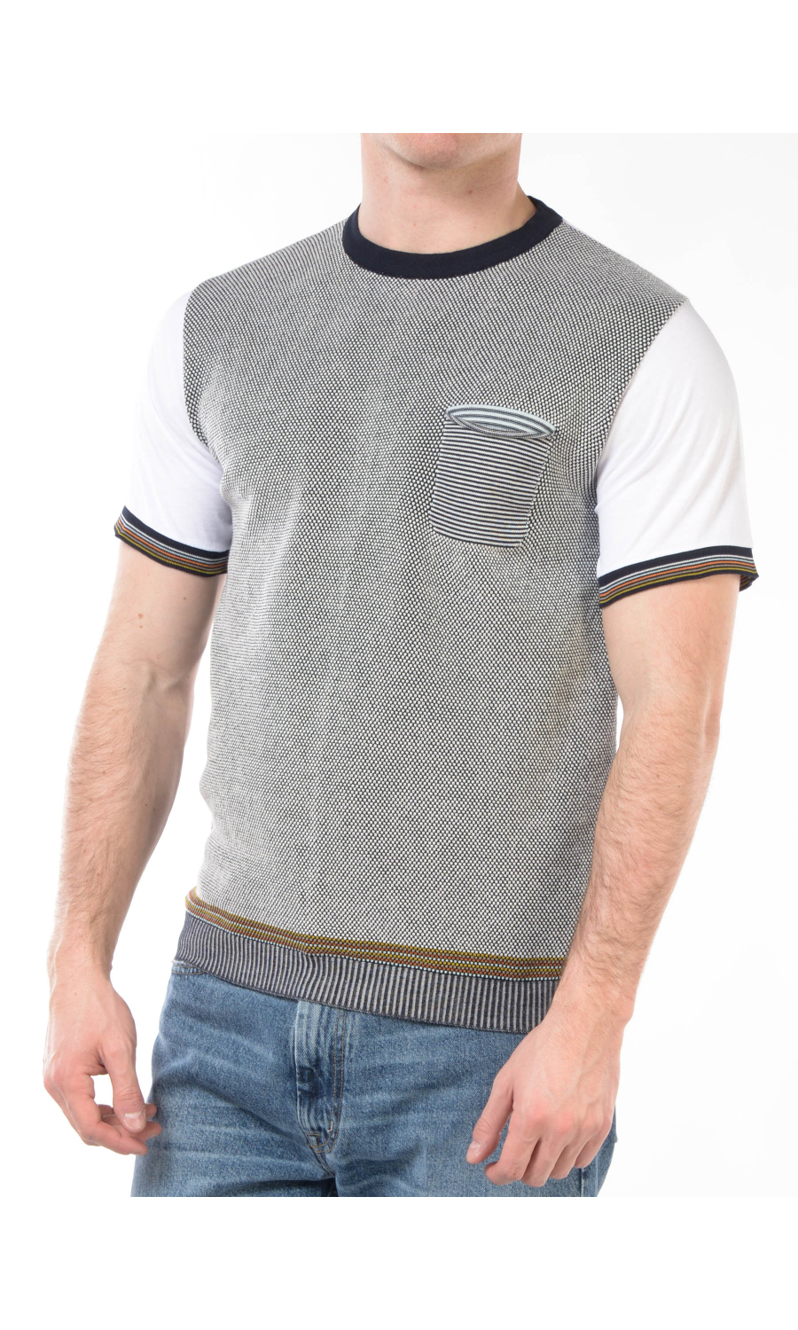 t-Shirt da uomo Bob in maglia operata