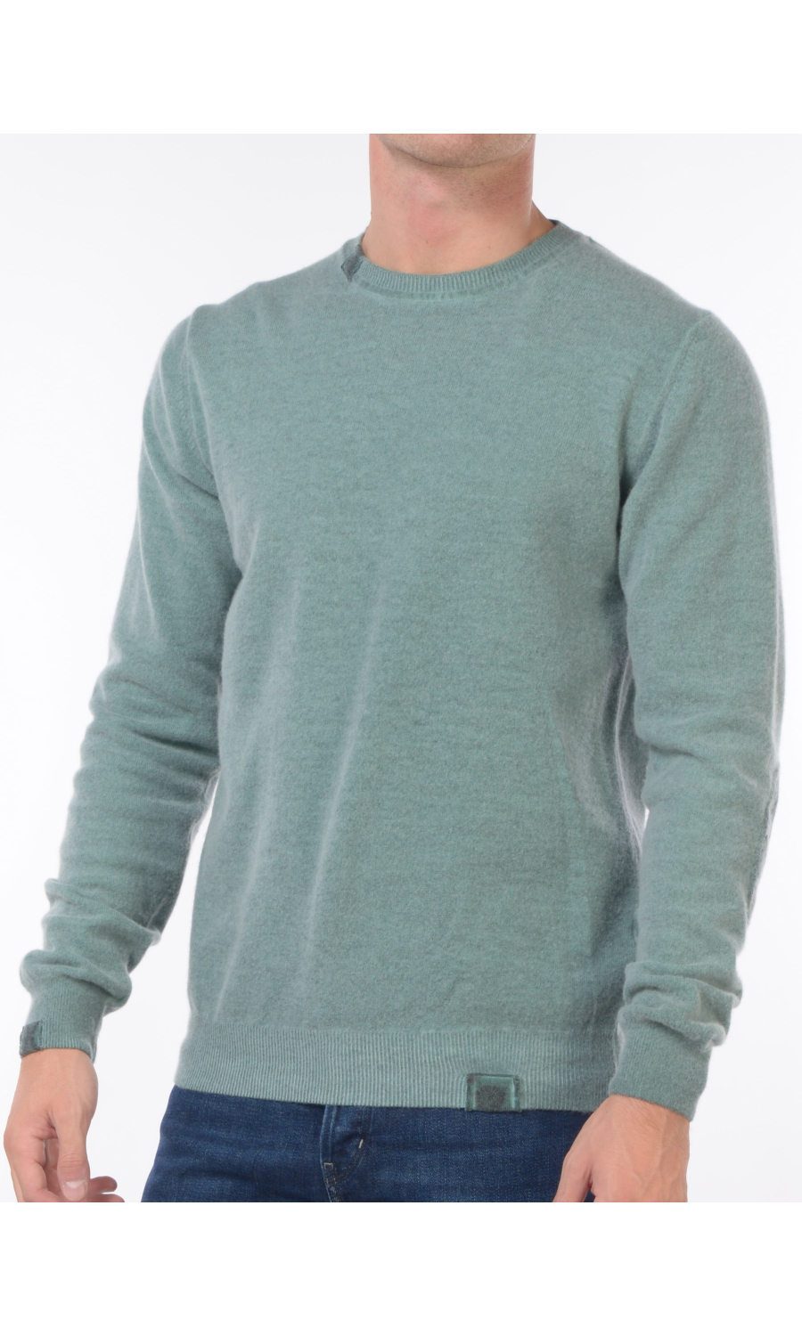 maglia da uomo Bob girocollo con toppe