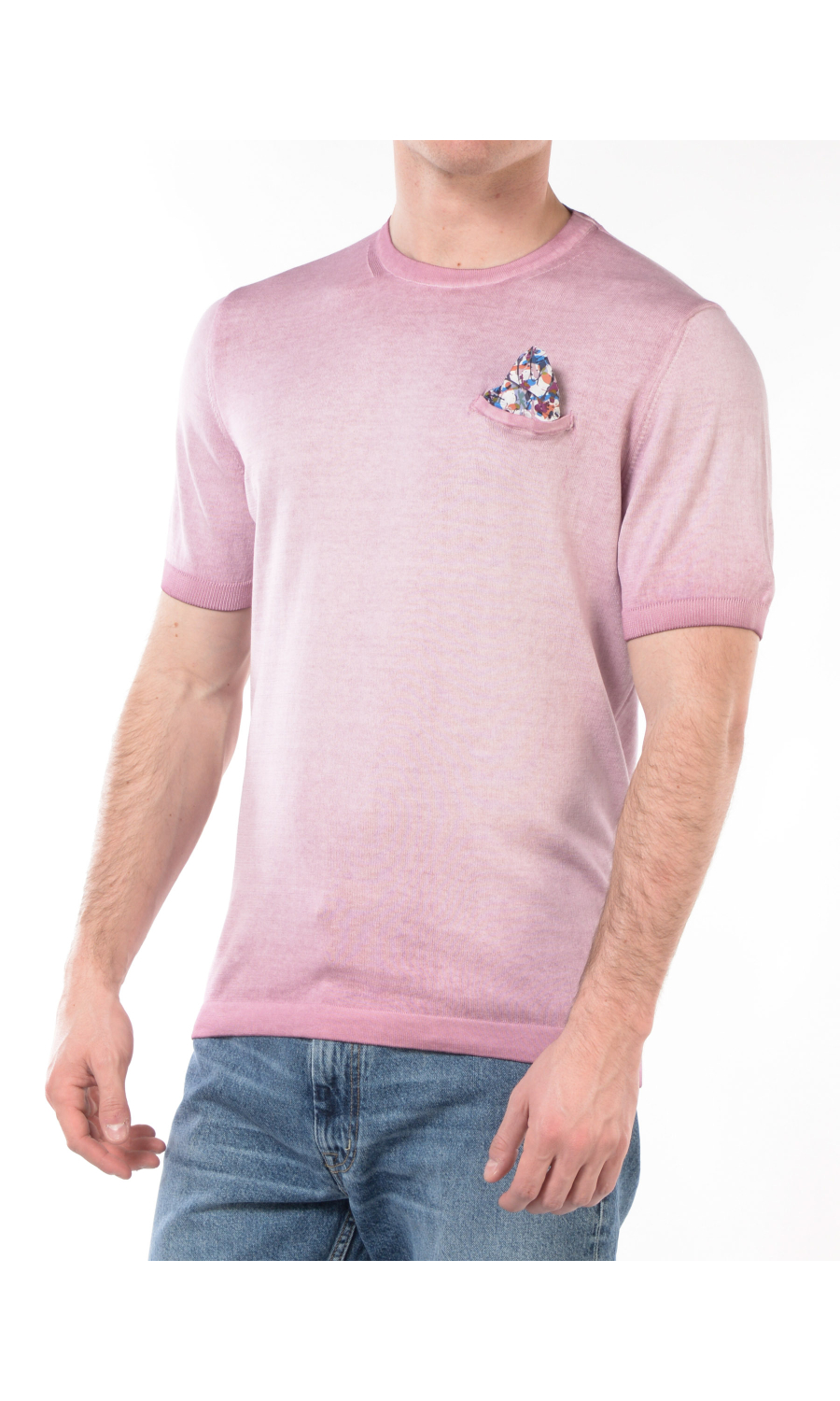 t-Shirt da uomo Bob in maglia con tasca